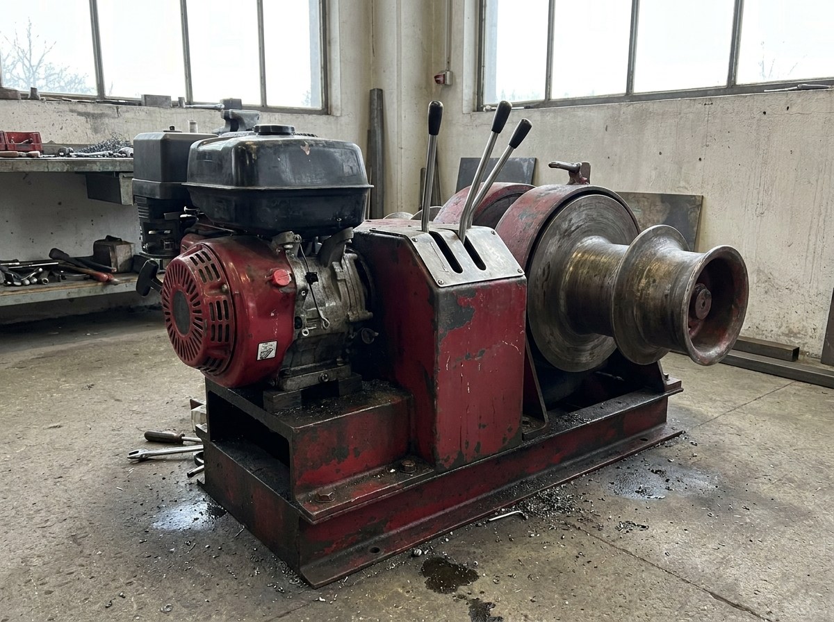 engine driven capstan
